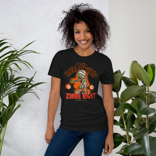 Halloween Zombie Night Unisex t-shirt