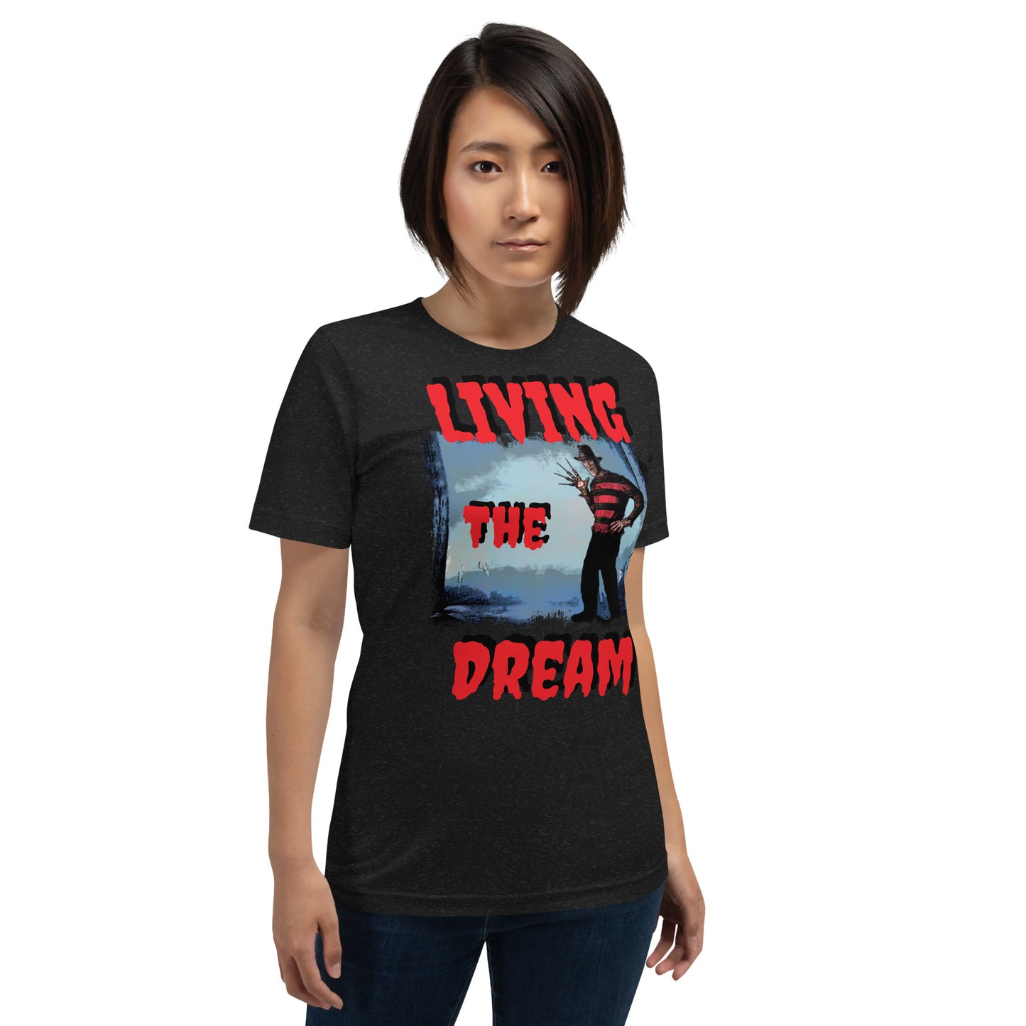 Halloween Living the dream Unisex t-shirt