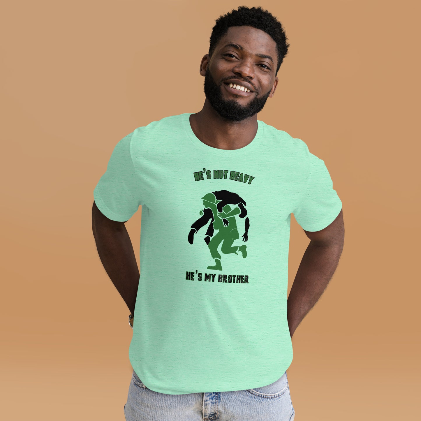 He’s not Heavy He’s my Brother Unisex t-shirt