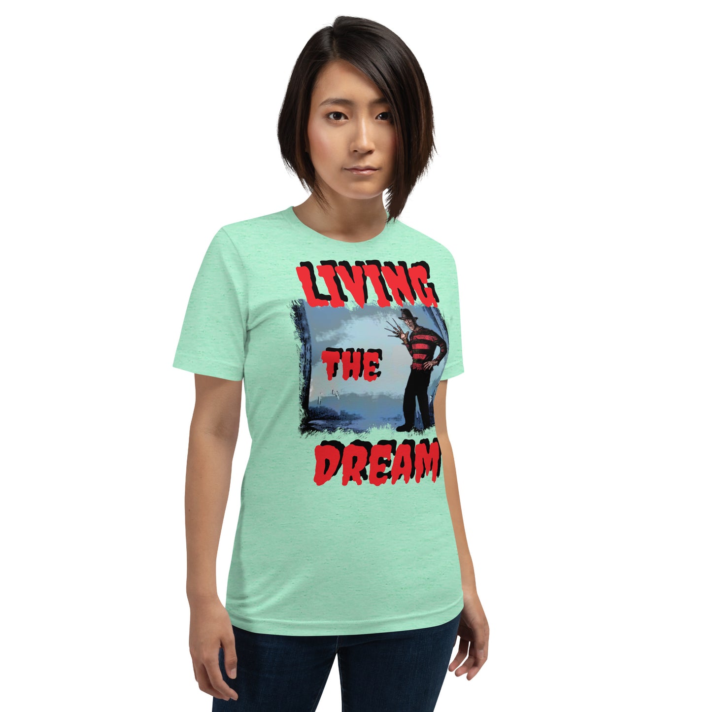 Halloween Living the dream Unisex t-shirt