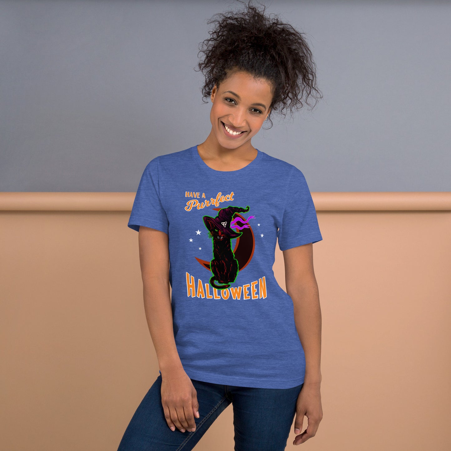 Halloween Purfect Unisex t-shirt