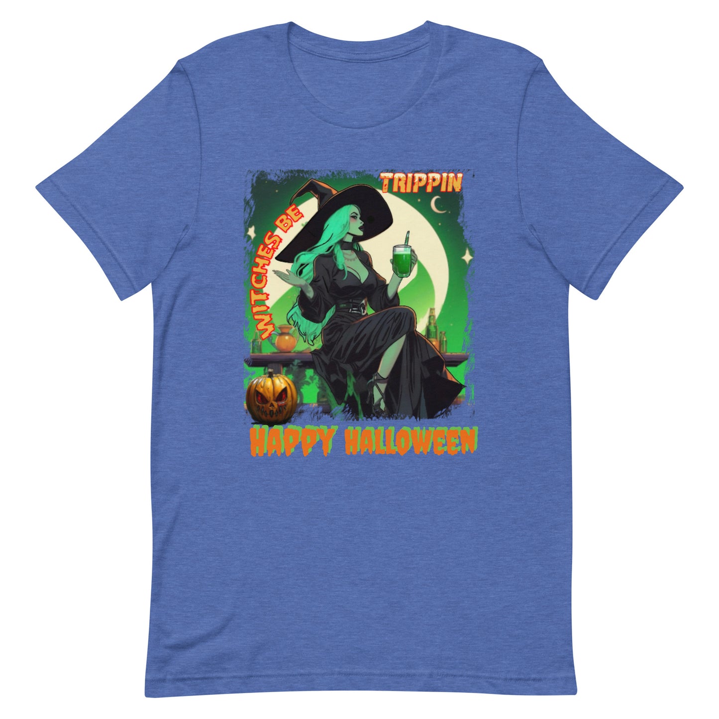 Halloween Witches Be TrippinUnisex t-shirt