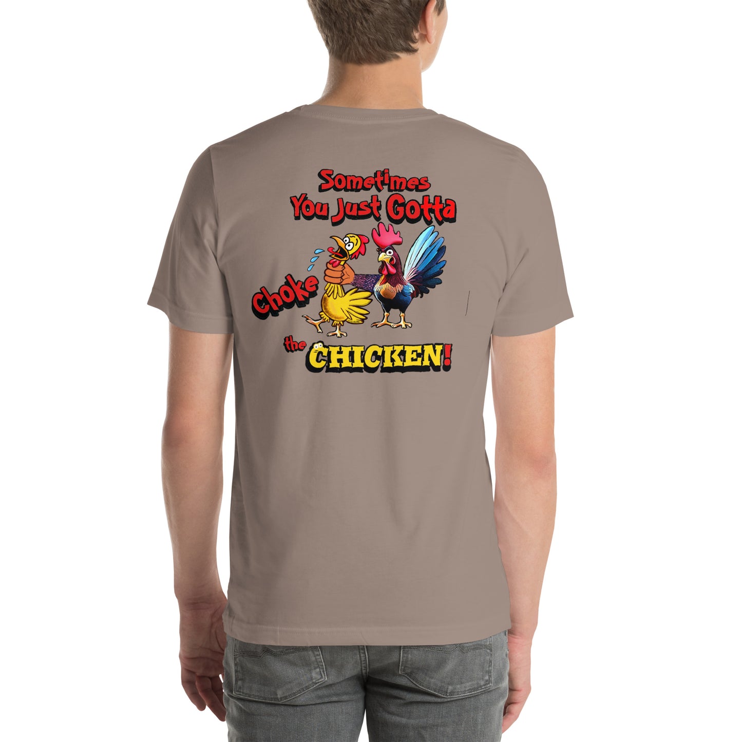 Cocky Ranch Wear Choke the Chicken Unisex t-shirt