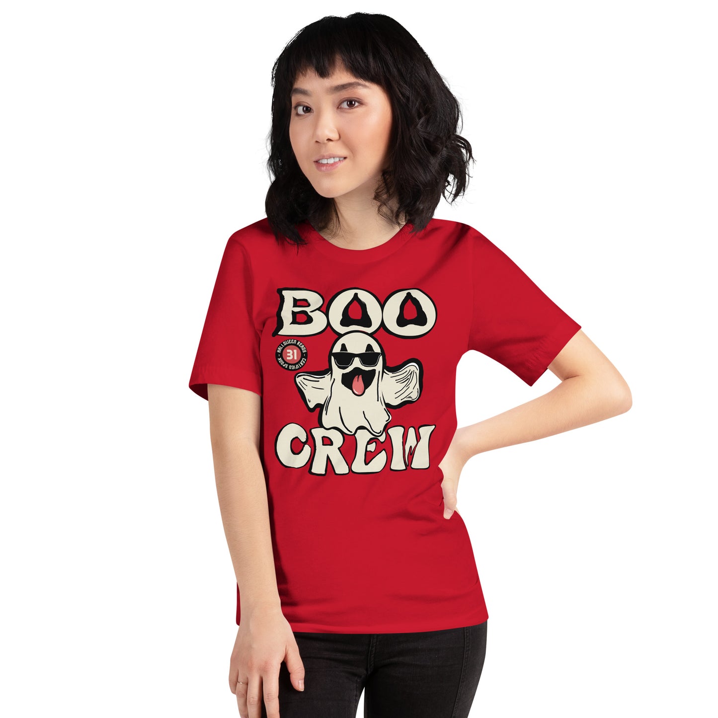 Halloween Boo Crew Unisex t-shirt