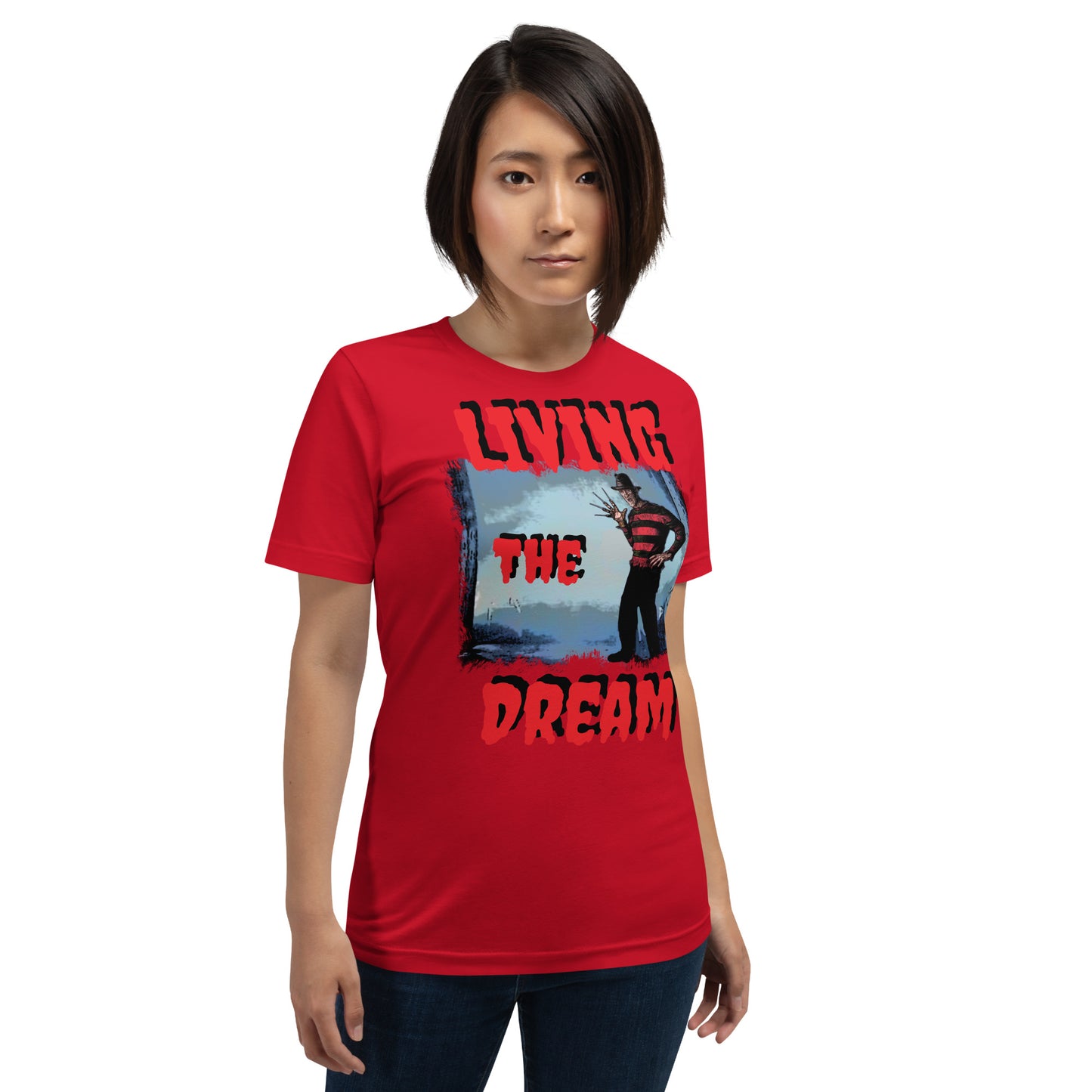 Halloween Living the dream Unisex t-shirt