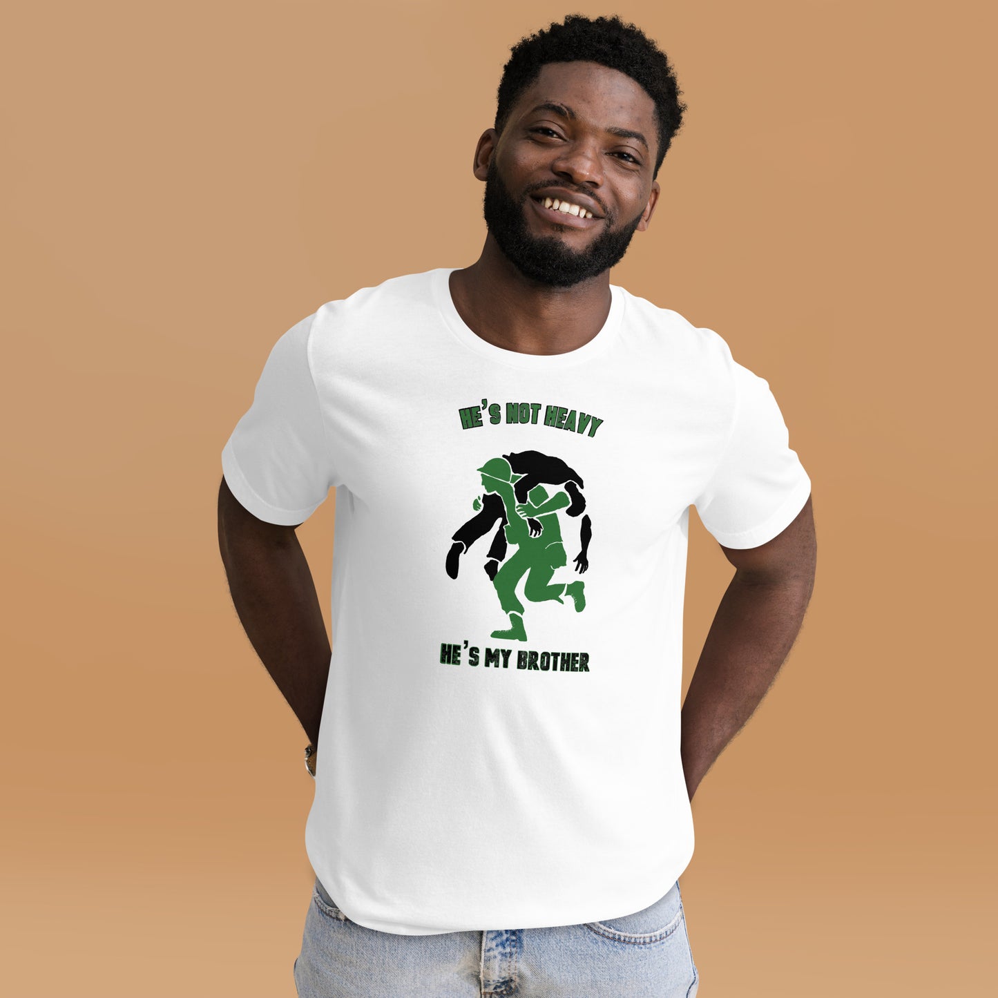 He’s not Heavy He’s my Brother Unisex t-shirt