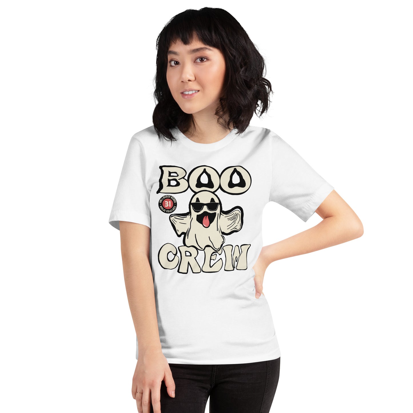 Halloween Boo Crew Unisex t-shirt