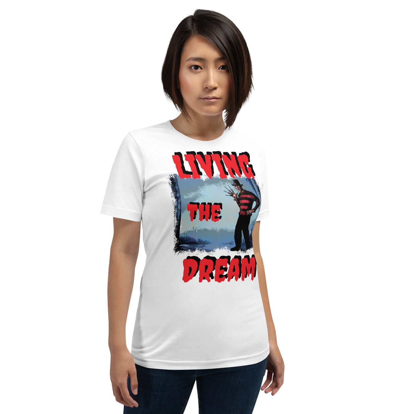 Halloween Living the dream Unisex t-shirt