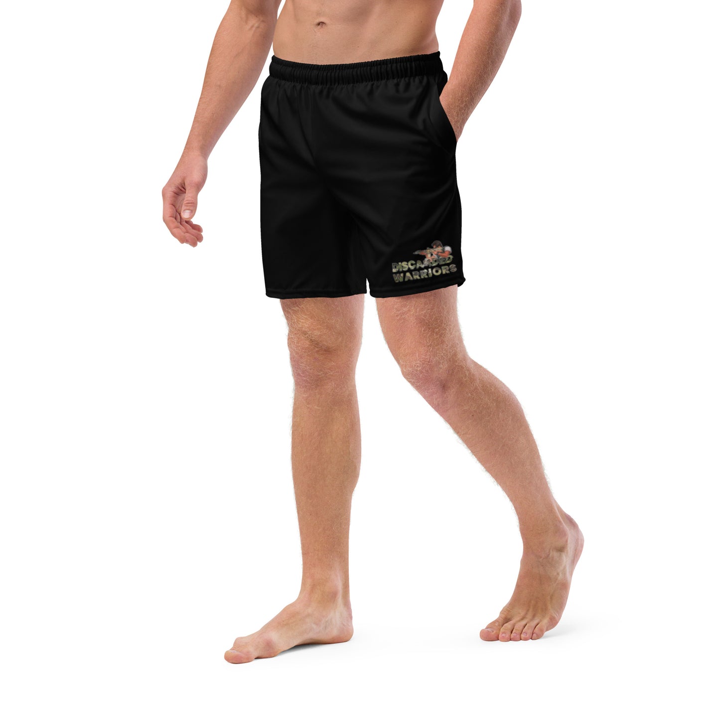 Discarded Warriors Logo Men's swim trunks