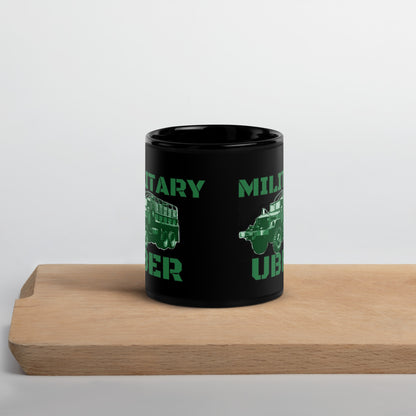 Uber Black Glossy Mug