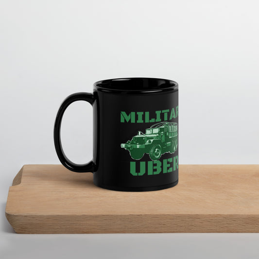 Uber Black Glossy Mug