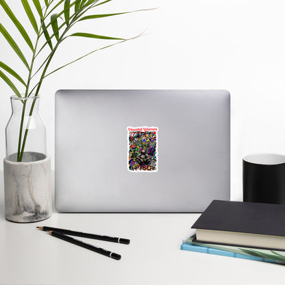 PTSD Bubble-free stickers