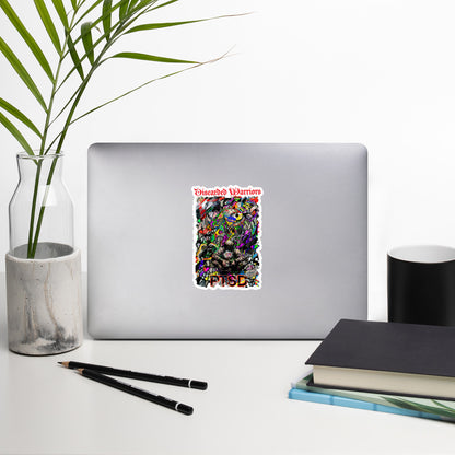 PTSD Bubble-free stickers