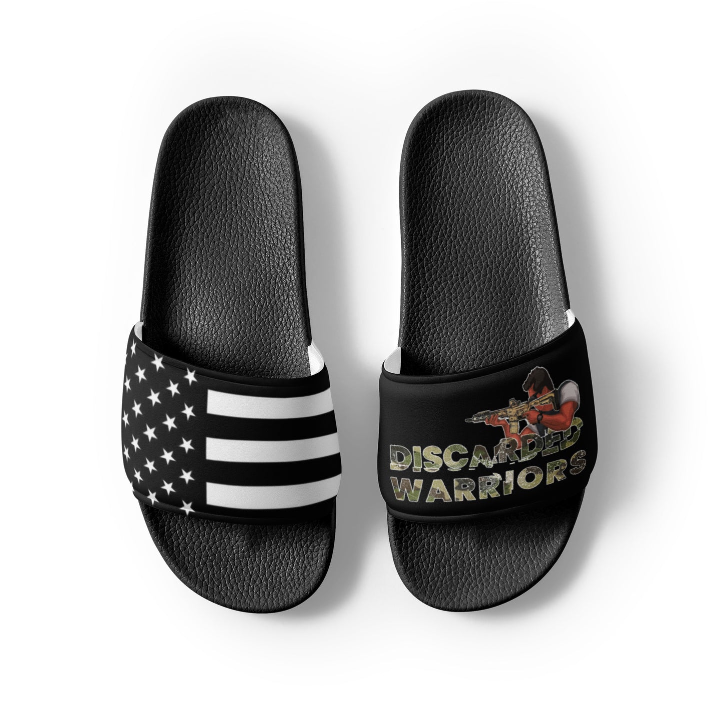 Discarded Warriors Logo Men’s slides