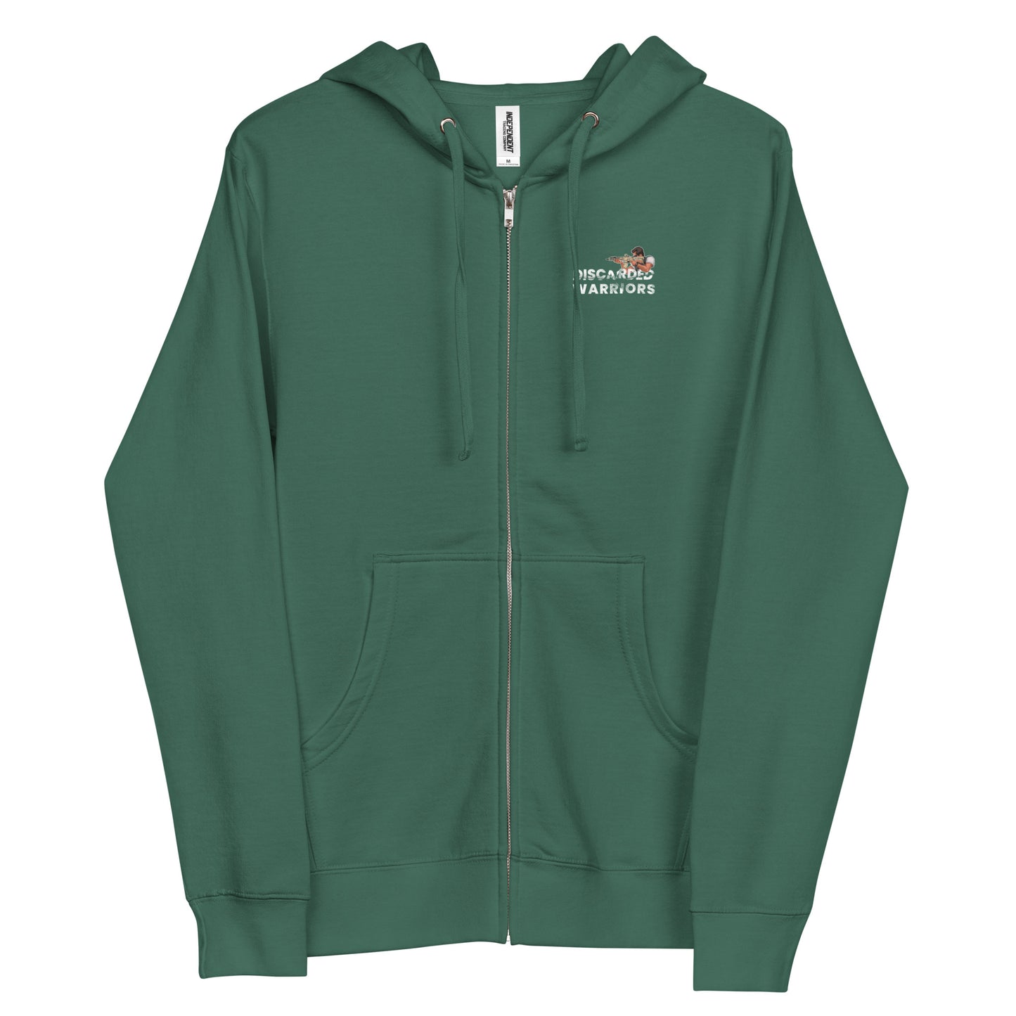 PTSD Unisex fleece zip up hoodie