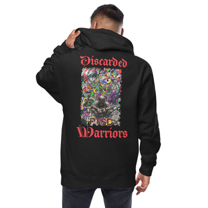 PTSD Unisex fleece zip up hoodie