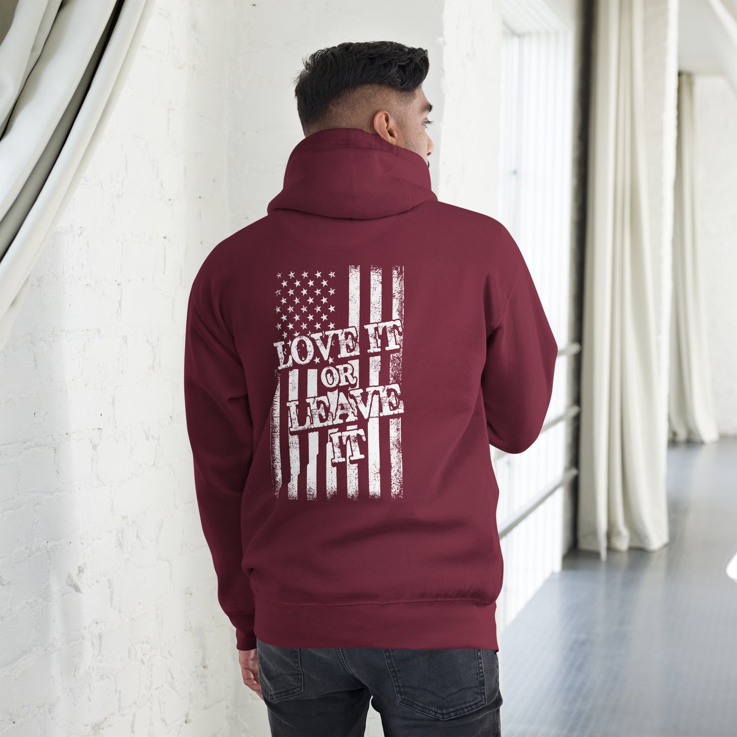 Love it or leave it Unisex Hoodie