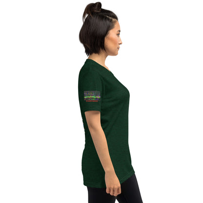 PTSD Back Shirt Design Short sleeve t-shirt