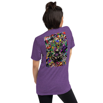PTSD Back Shirt Design Short sleeve t-shirt