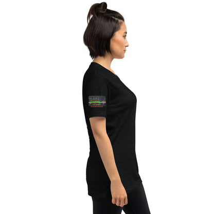 PTSD Back Shirt Design Short sleeve t-shirt