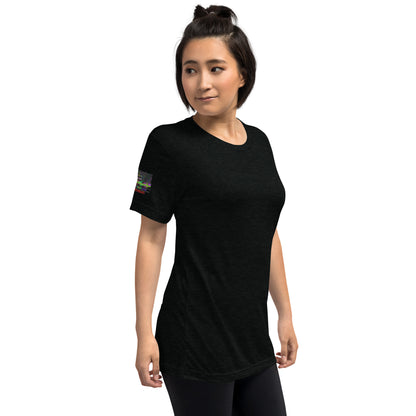 PTSD Back Shirt Design Short sleeve t-shirt