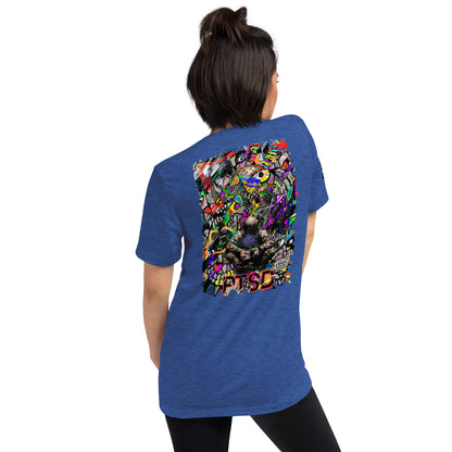 PTSD Back Shirt Design Short sleeve t-shirt
